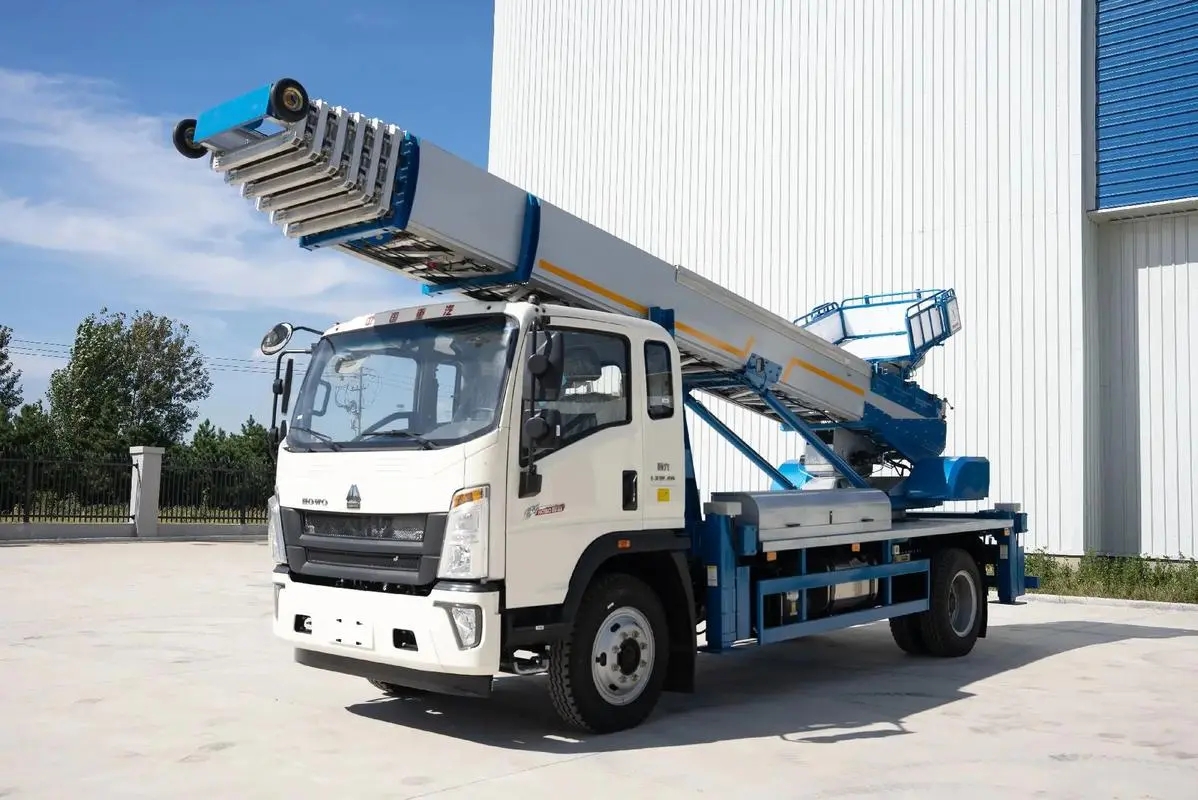 兖州专业的云梯车出租