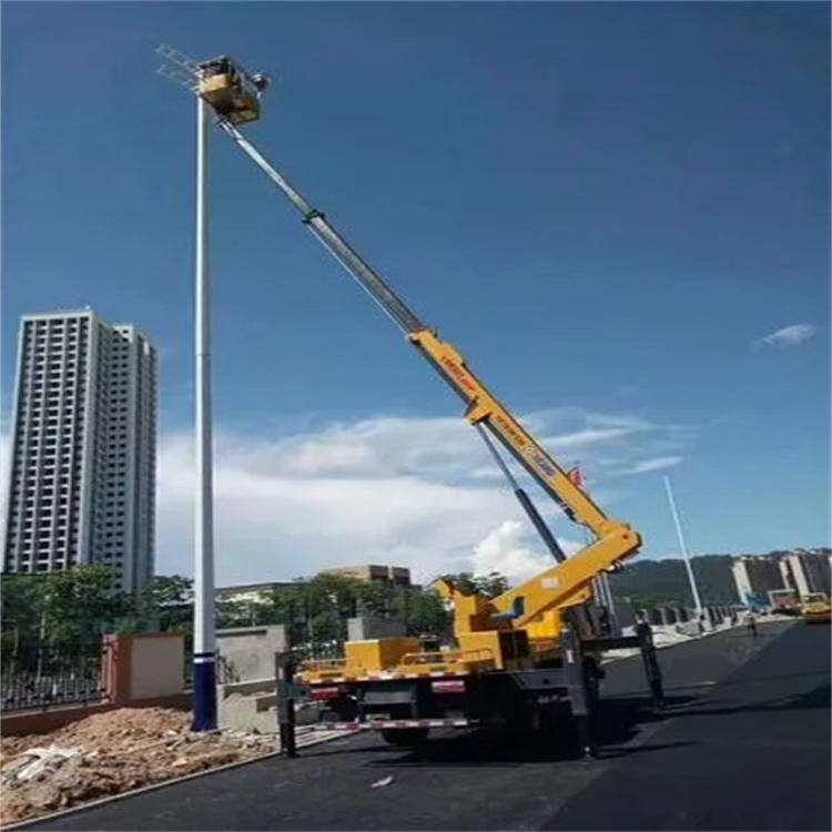 兖州维修路灯的曲臂升降车出租