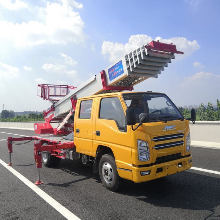 兖州出租云梯车电话 水泥上楼